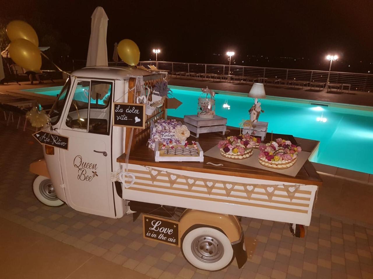 Hotel Ristorante Paradiso Albanella Bagian luar foto
